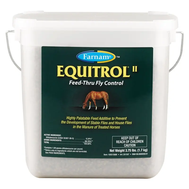 Equitrol II Feed-Through Fly Control Pellets for Horses