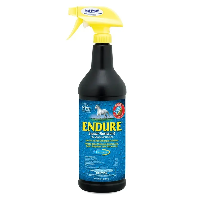 Farnam Endure Sweat-Resistant Fly Control Spray for Horses
