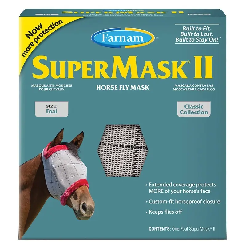 Farnam SuperMask II Horse Fly Mask without Ears