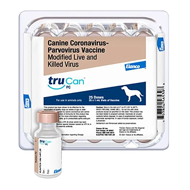 TruCan PC / Duramune Max PC Vaccine for Dogs (25 x 1ml)