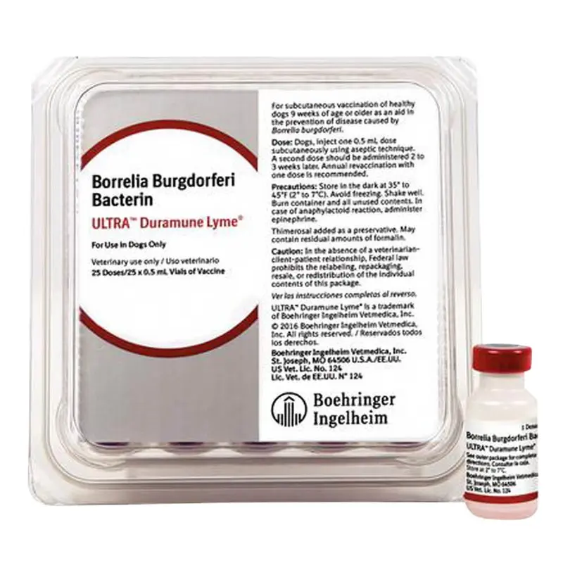 TruCan Ultra Lyme / Duramune Lyme Vaccine for Dogs (25 x 0.5ml)