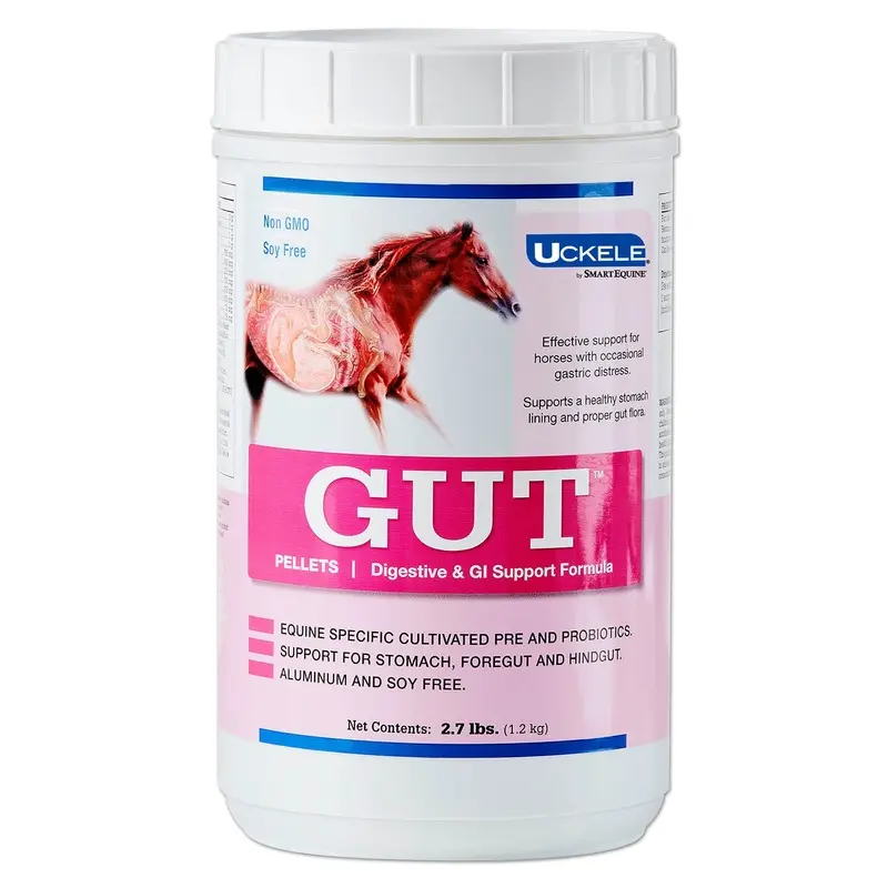 GUT, Digestive & Stomach Support Supplement for Horses, Pellets