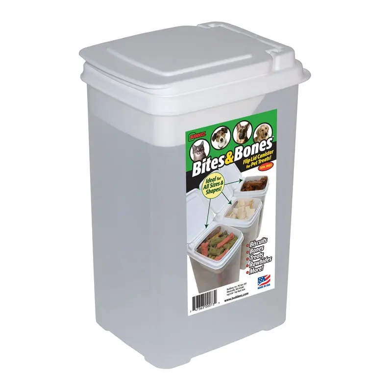 Bites & Bones Treat Canister, 3.25 qt
