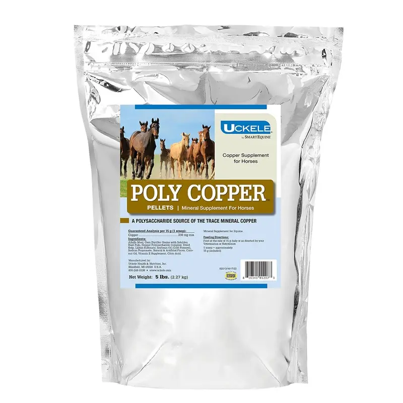 Poly Copper, Mineral Supplement for Horses, Pellets