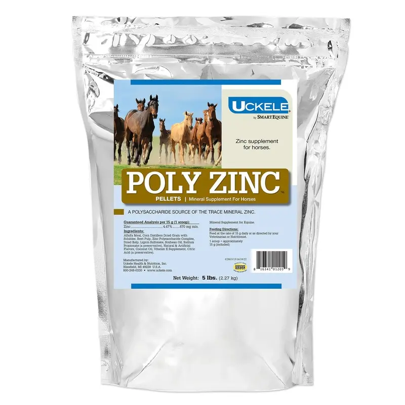Poly Zinc, Mineral Supplement for Horses, Pellets
