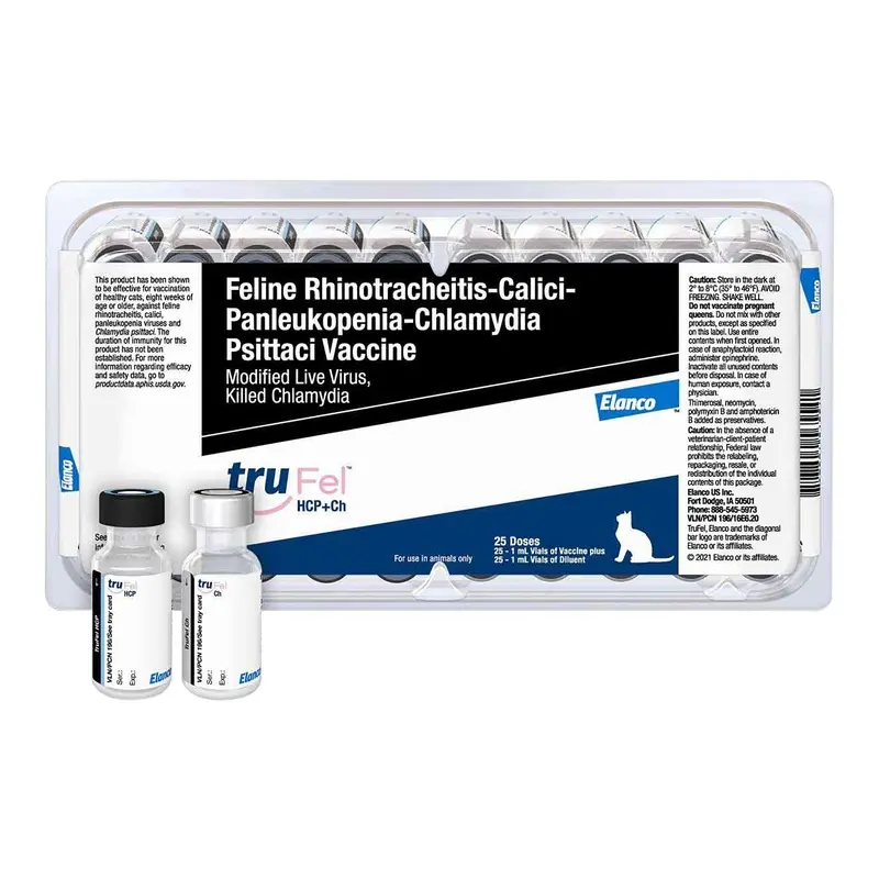 TruFel HCP+Ch Cat Vaccine (25 x 1ml)