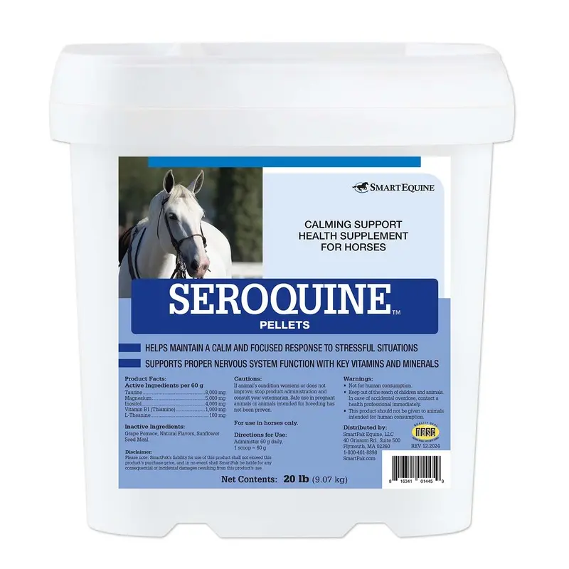 Seroquine Calming Support for Horses, Pellets