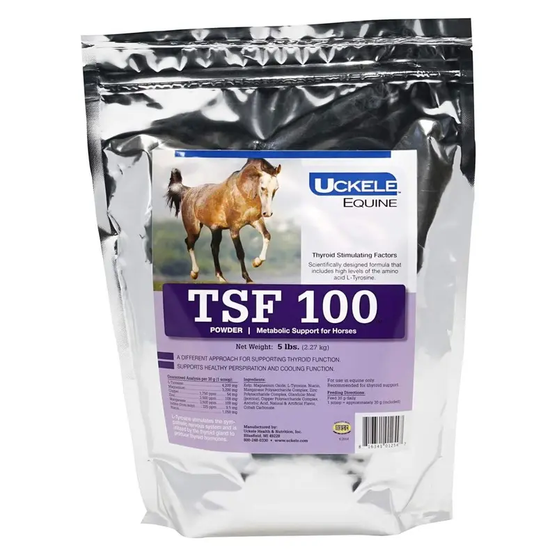 TSF 100 Thyroid Support for Horses, Powder, 5 lb Bag