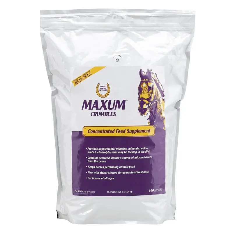 Maxum Crumbles Concentrated Feed Supplement for Horses
