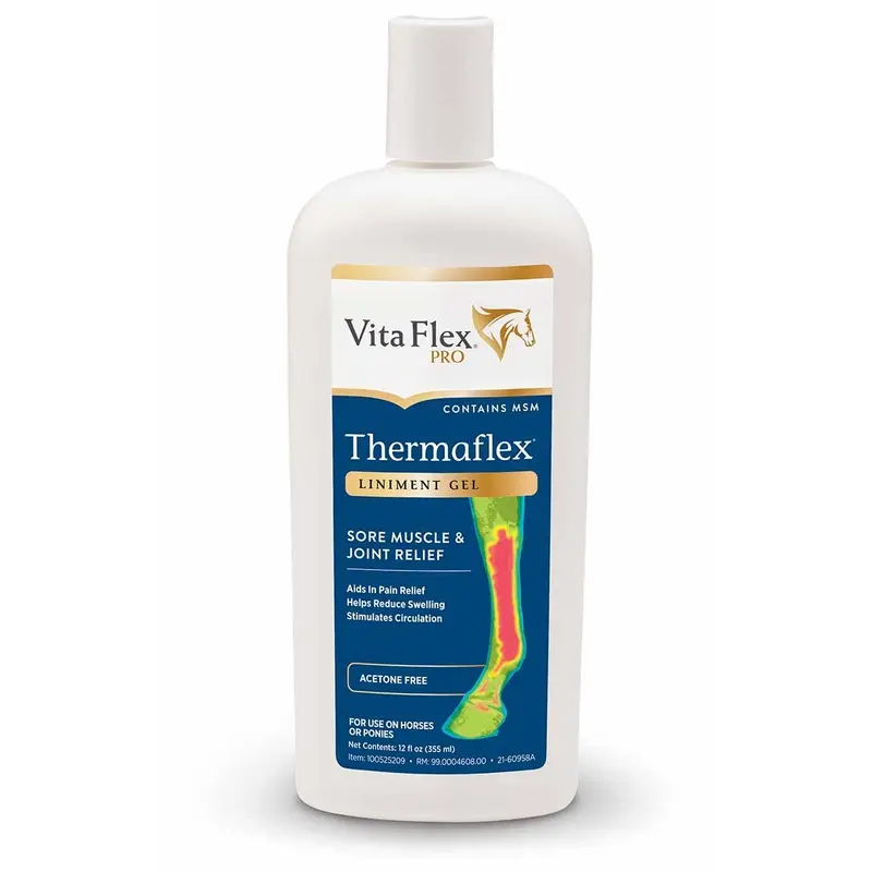 Thermaflex Liniment Gel with MSM, 12 oz