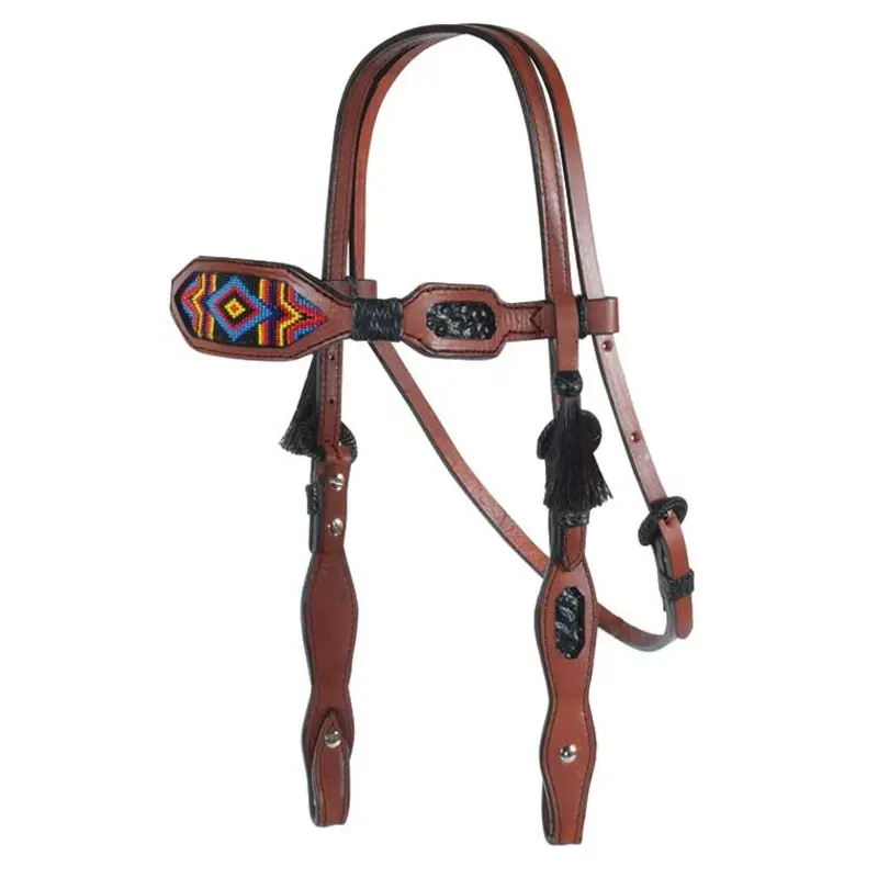 Alamo Saddlery Multi Color Diamond Inlaid Beaded Tack