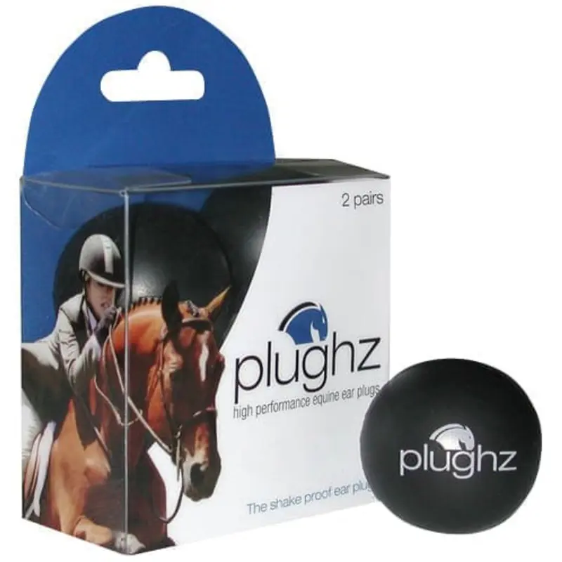 Plughz Equine Ear Plugs, 2 Pair Pack