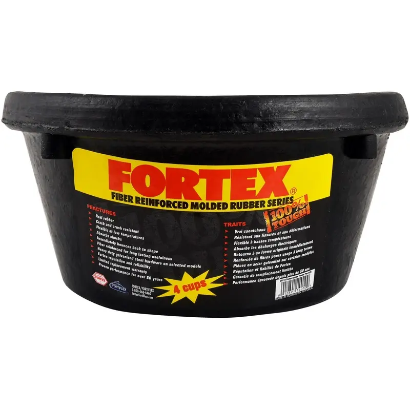 Fortex Rubber Pet Bowls