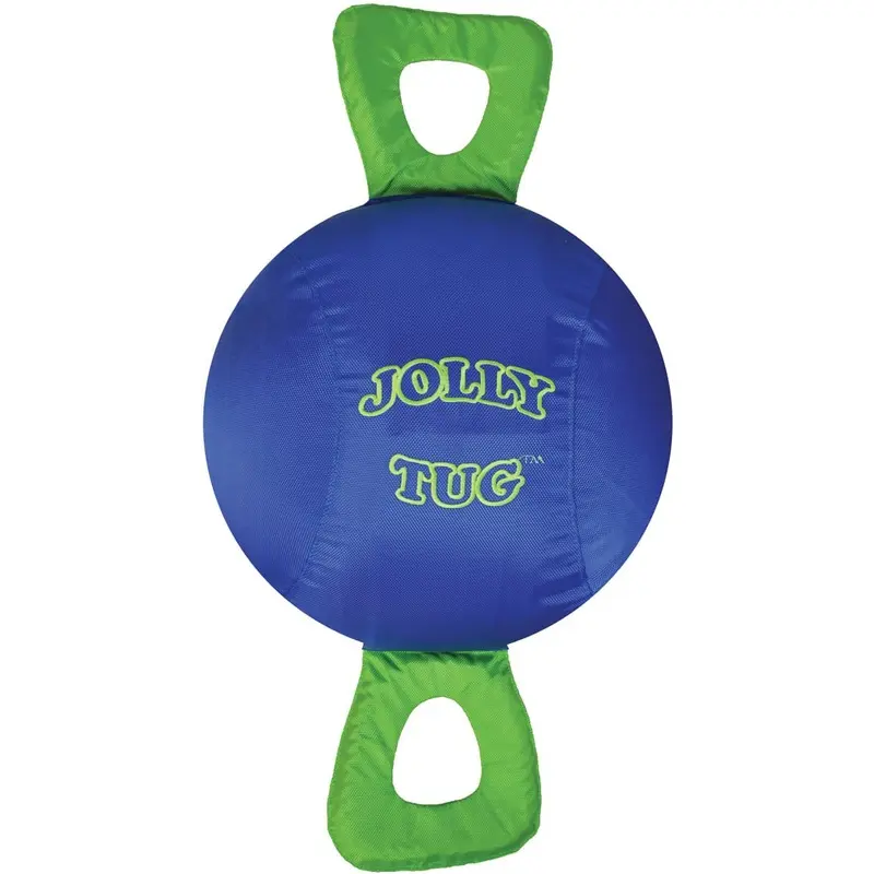 Jolly Tug Inflatable Ball with 2 Handles - Horse Toy