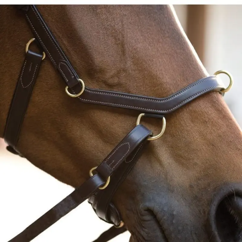 Rambo Micklem Multi Horse Bridle, Dark Havana