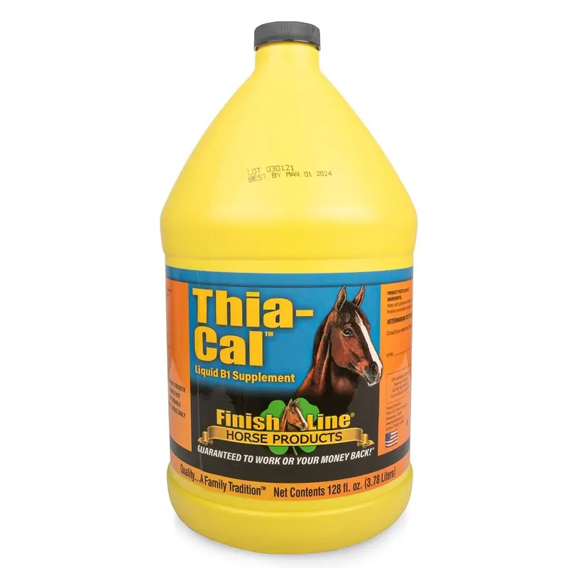 Thia-Cal Liquid B1 for Horses, Gallon