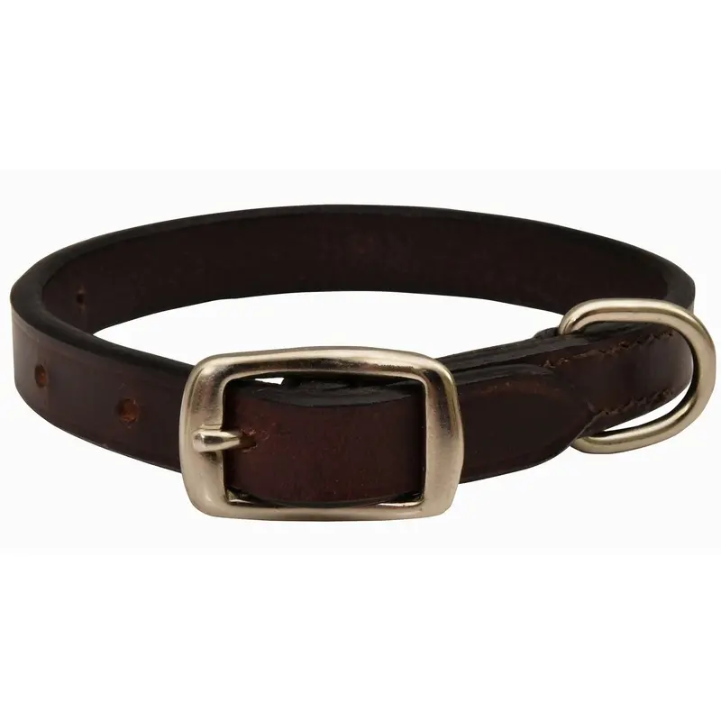 Jeffers Premium Flat Leather Dog Collars