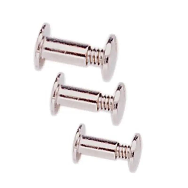 Jeffers Chicago Screws for Leather & Tack, 10 Pack
