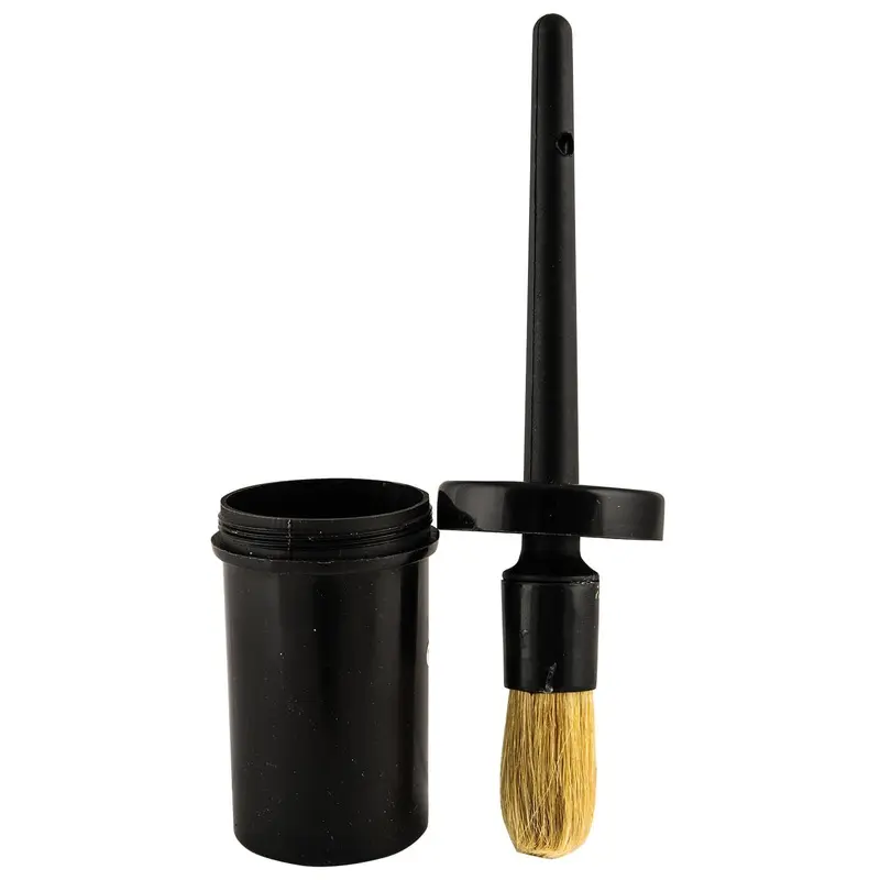 Jeffers Horse Hoof Dressing Brush & Container