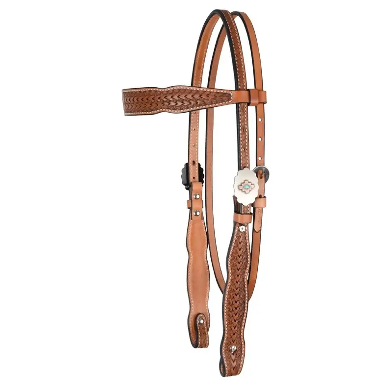 Circle Y Dawson Browband Headstall, Full