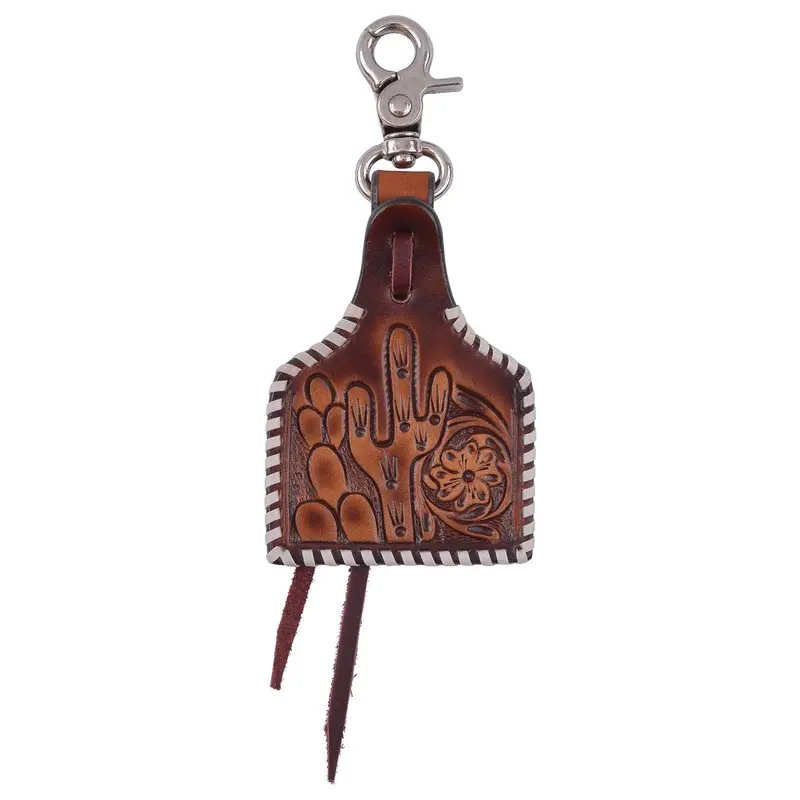 Circle Y Saddle Charm, Cactus Ear Tag