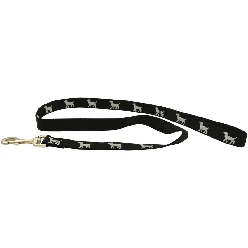 Jeffers Reflective Hound Series Nylon Dog Leash, 1" x 4'