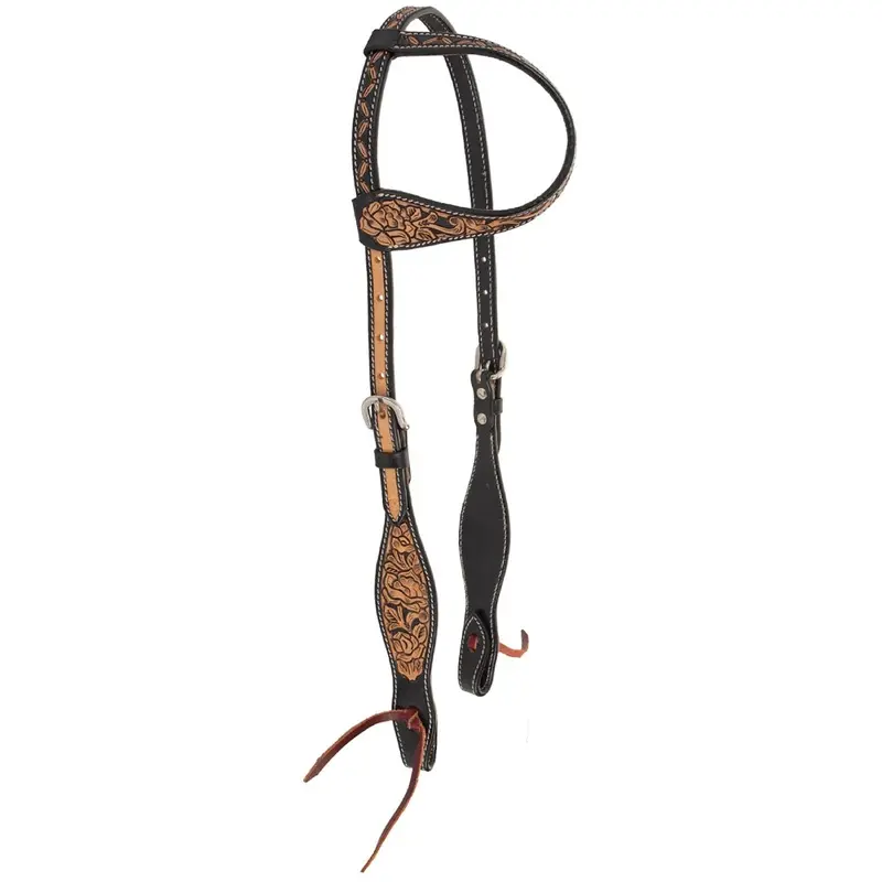 Circle Y Blooming Wild One Ear Headstall, Full