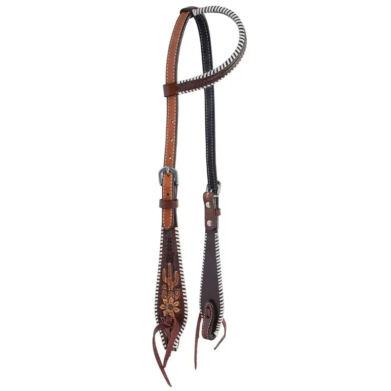 Circle Y Desert Rawhide One Ear Headstall, Full