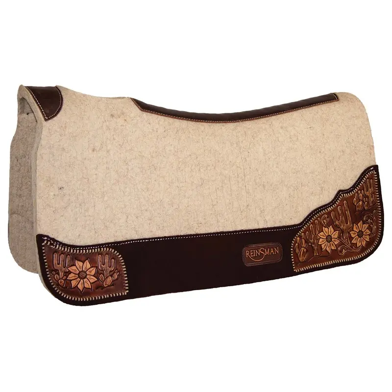 Reinsman APEX Desert Rawhide Roper Wool Saddle Pad, 30" x 30"