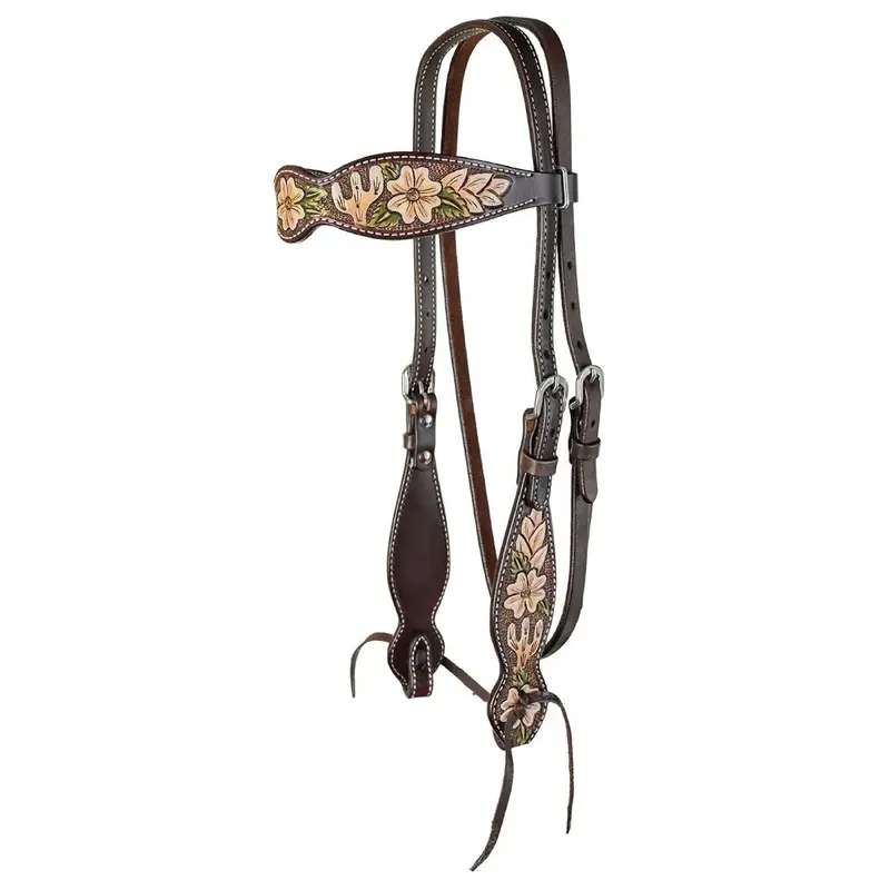 Circle Y Dogwood Desert Browband Headstall, Full
