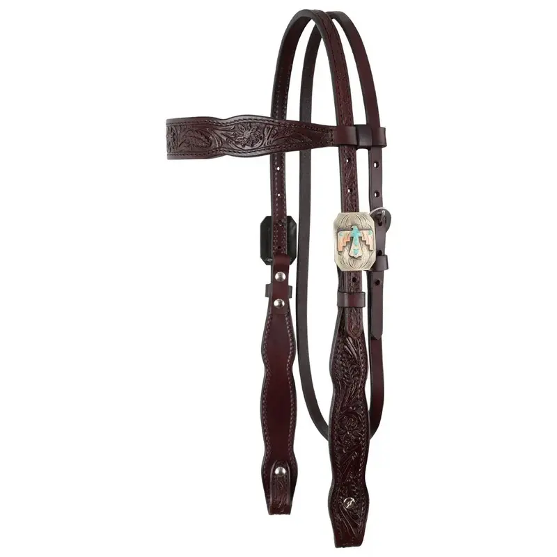 Circle Y Great Oak Browband Headstall, Full