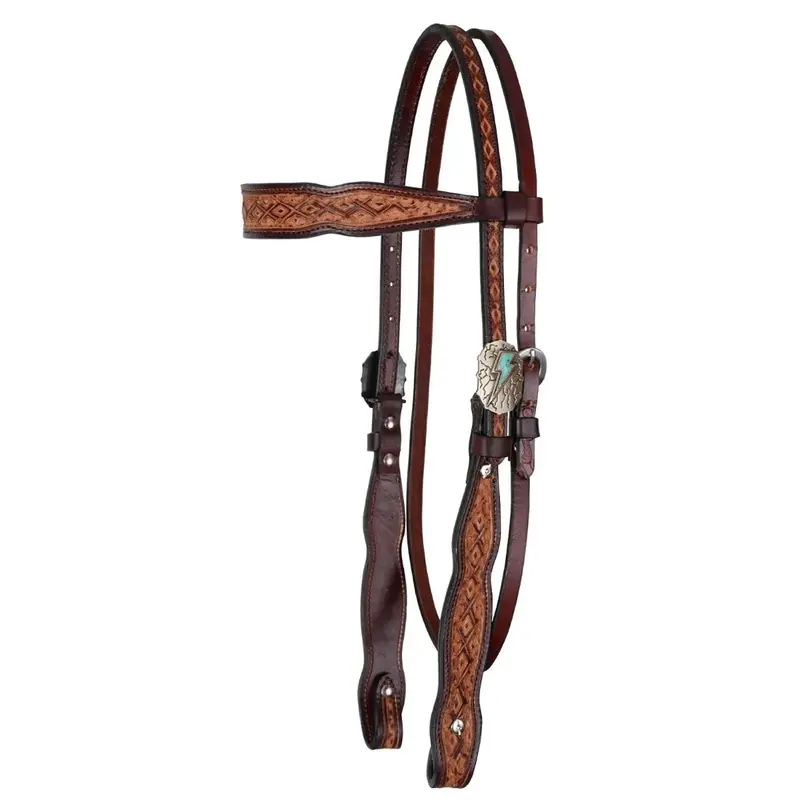 Circle Y Montana Browband Headstall, Full