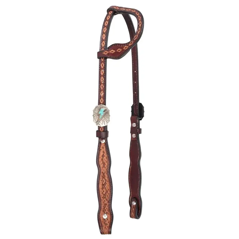 Circle Y Montana One Ear Headstall, Full