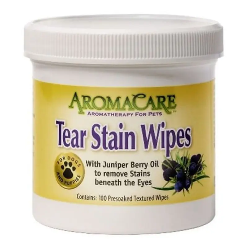 AromaCare Tear Stain Wipes, 100 ct