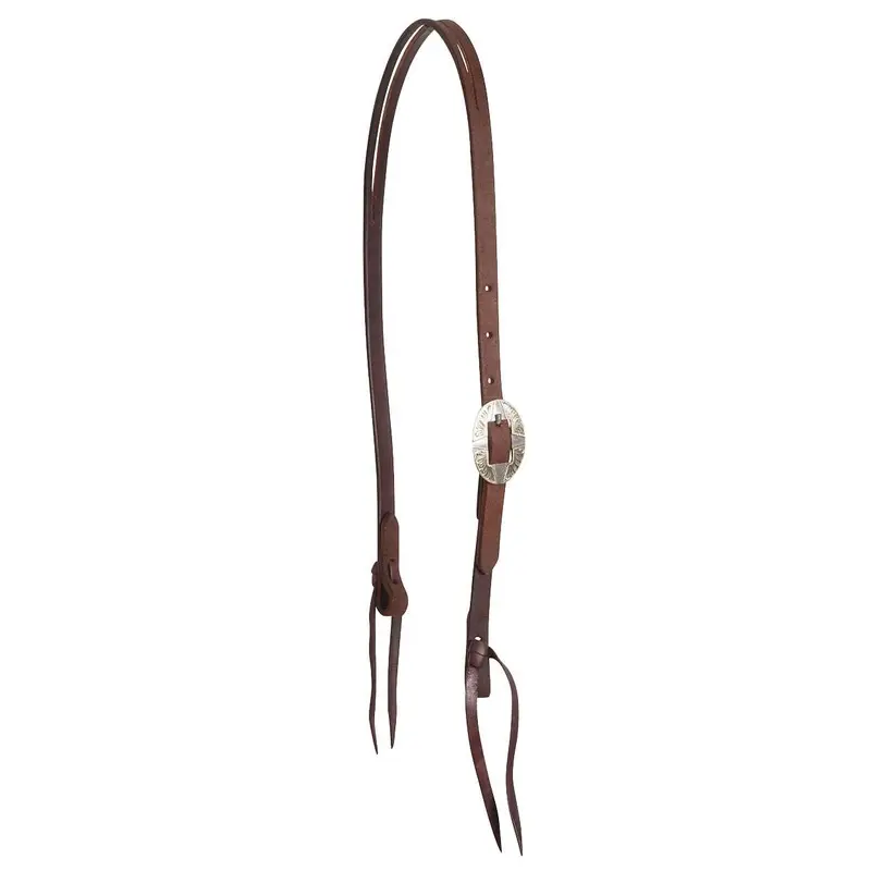 Martin Saddlery Split Ear Headstall with Guthrie Buckles, Chocolate