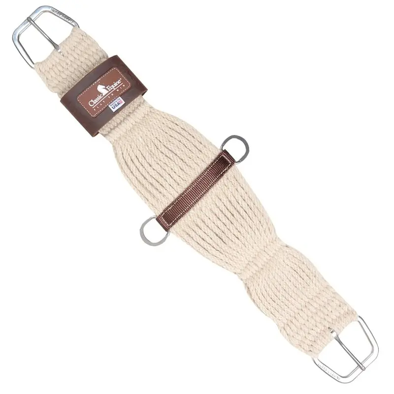 Classic Equine Blended Mohair Roper Cinch, 27-Strand