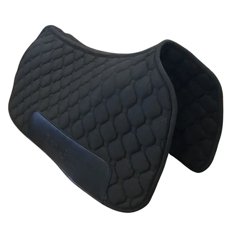BeneFab Therapeutic Western Saddle Pad, One Size, Black