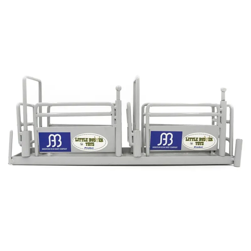 Little Buster Double Bucking Chute, Gray
