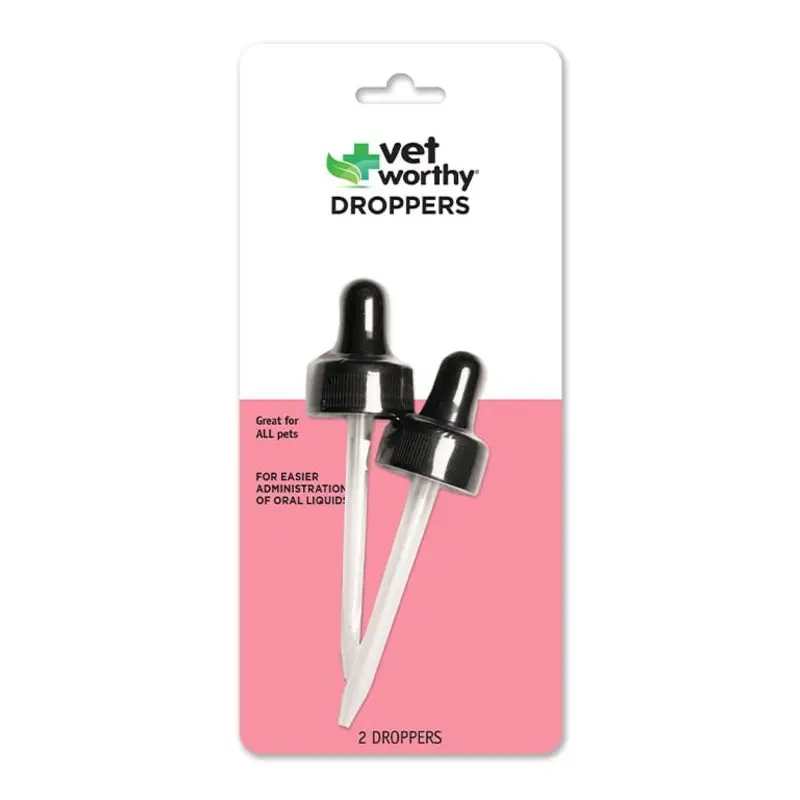 Vet Worthy Droppers, 2pk