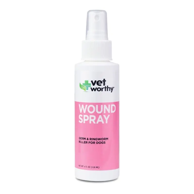 Vet Worthy Wound Spray for Dogs, 4 oz