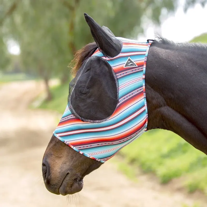 Professional's Choice Comfort Fit Lycra Horse Fly Mask with Ears