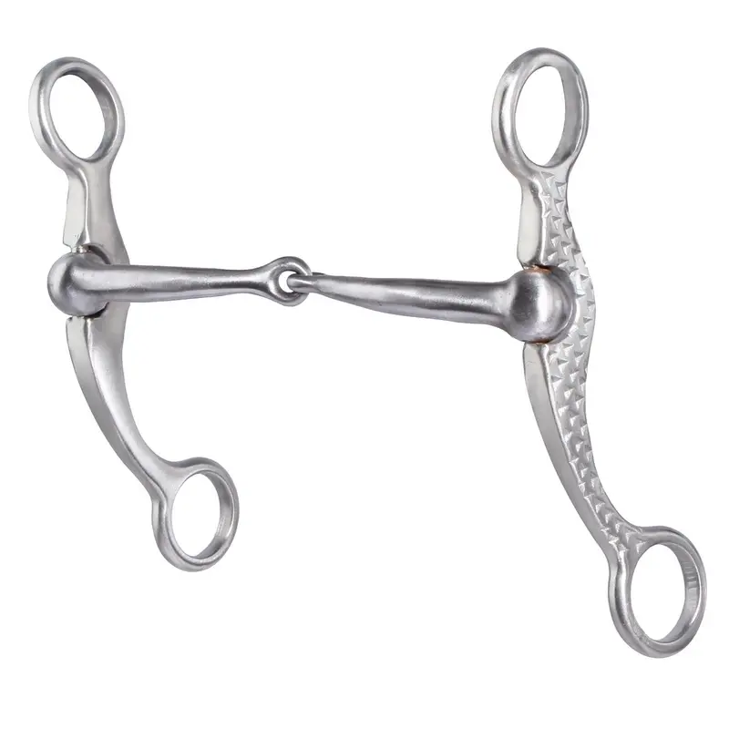 Professional's Choice Equine Bit Rasp Cheek Snaffle Bit