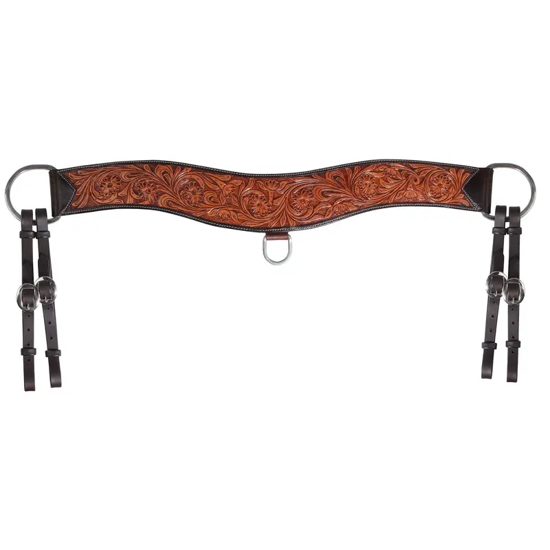 Professional's Choice Prairie Flower Steer Tripper Breast Collar