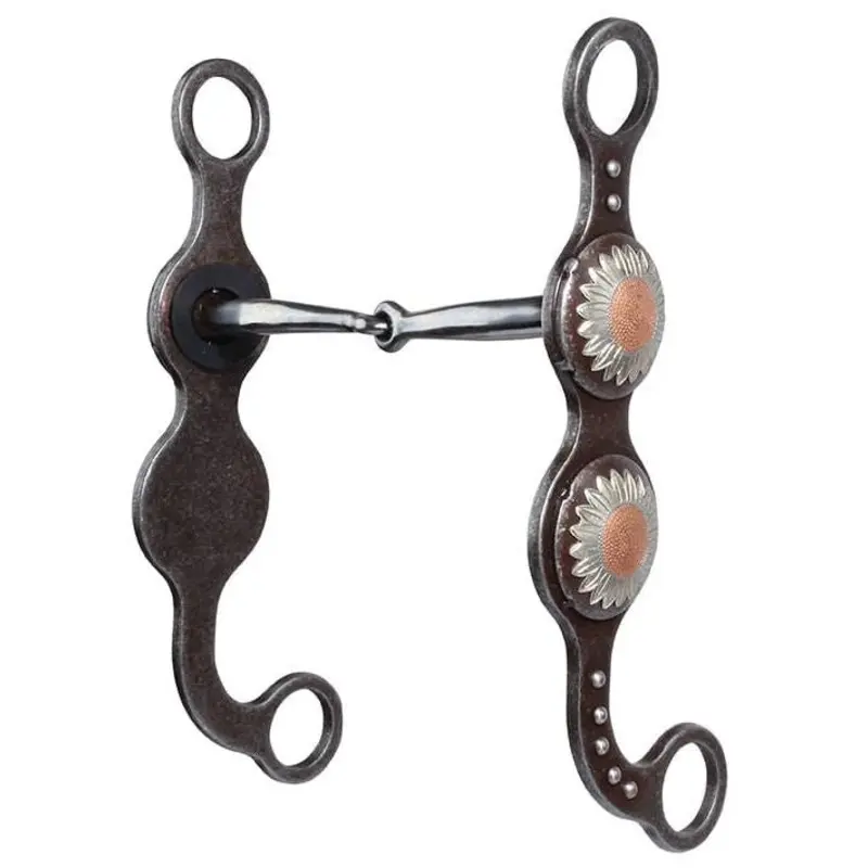 Professionals Choice Smooth Snaffle Sunflower Bit