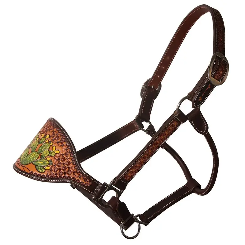 Professional's Choice Cactus Bronc Nose Leather Halter