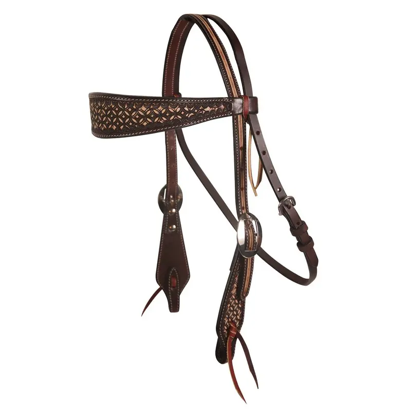 Professional's Choice Chocolate Confection Browband Headstall