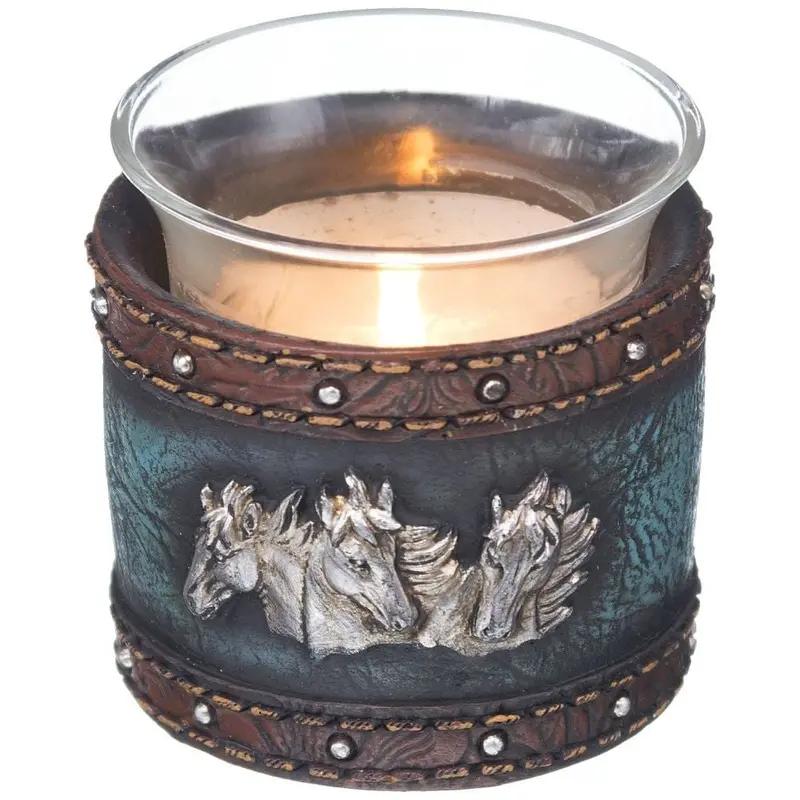 Horse Head Votive Candle