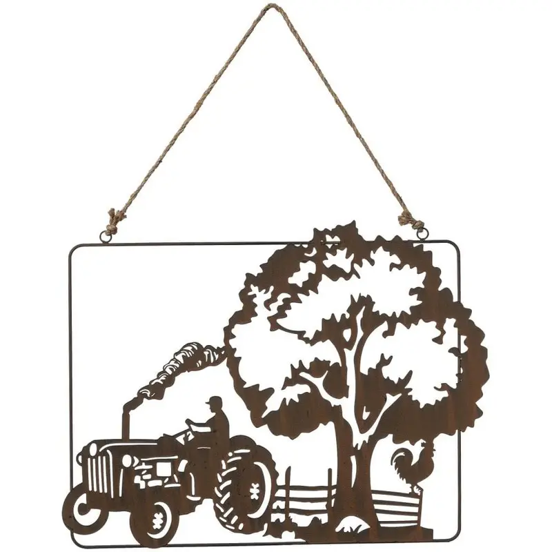 Tractor Scene Wall Hanging
