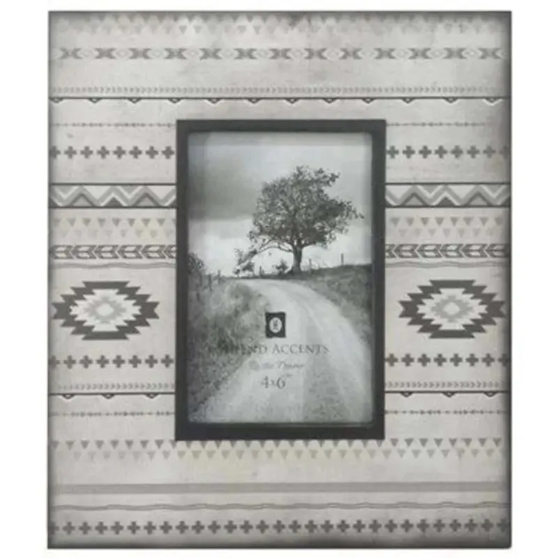 Free Spirit Aztec Picture Frame, 4" x 6"