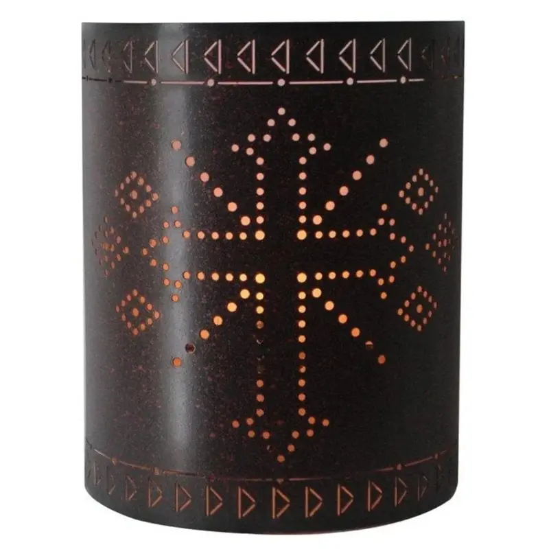 Metal Cross Arrow Western Wall Sconce